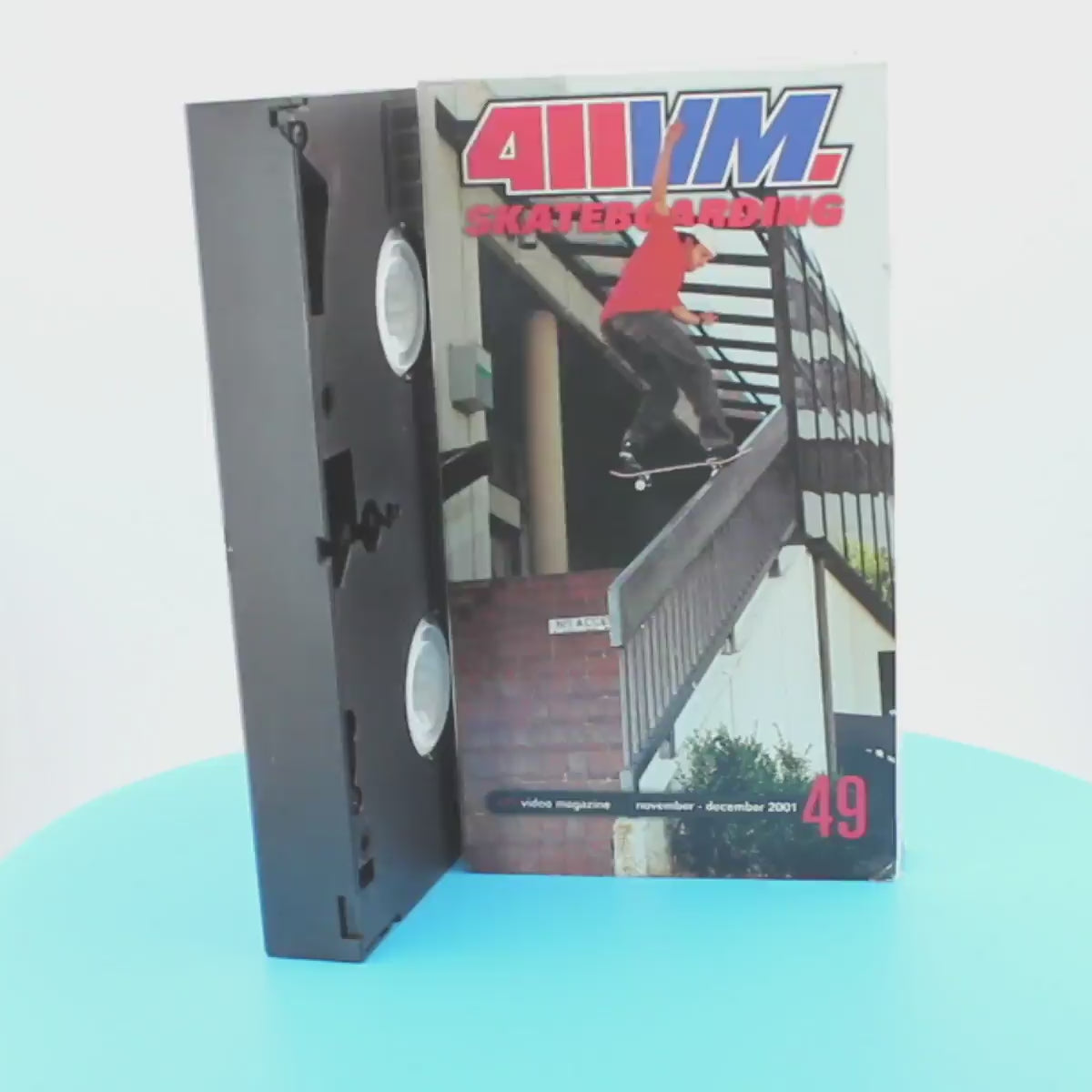 411 Video Magazine - Issue 49 (VHS, 2001) - Mit Bob Burnquist & Jamie Thomas