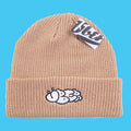 Über - Throw Up Beanie - Caramel Brown
